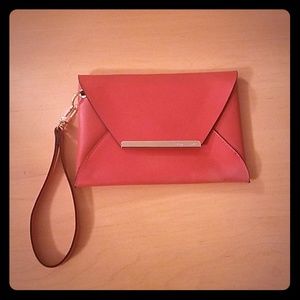 Red BCBG wristlet